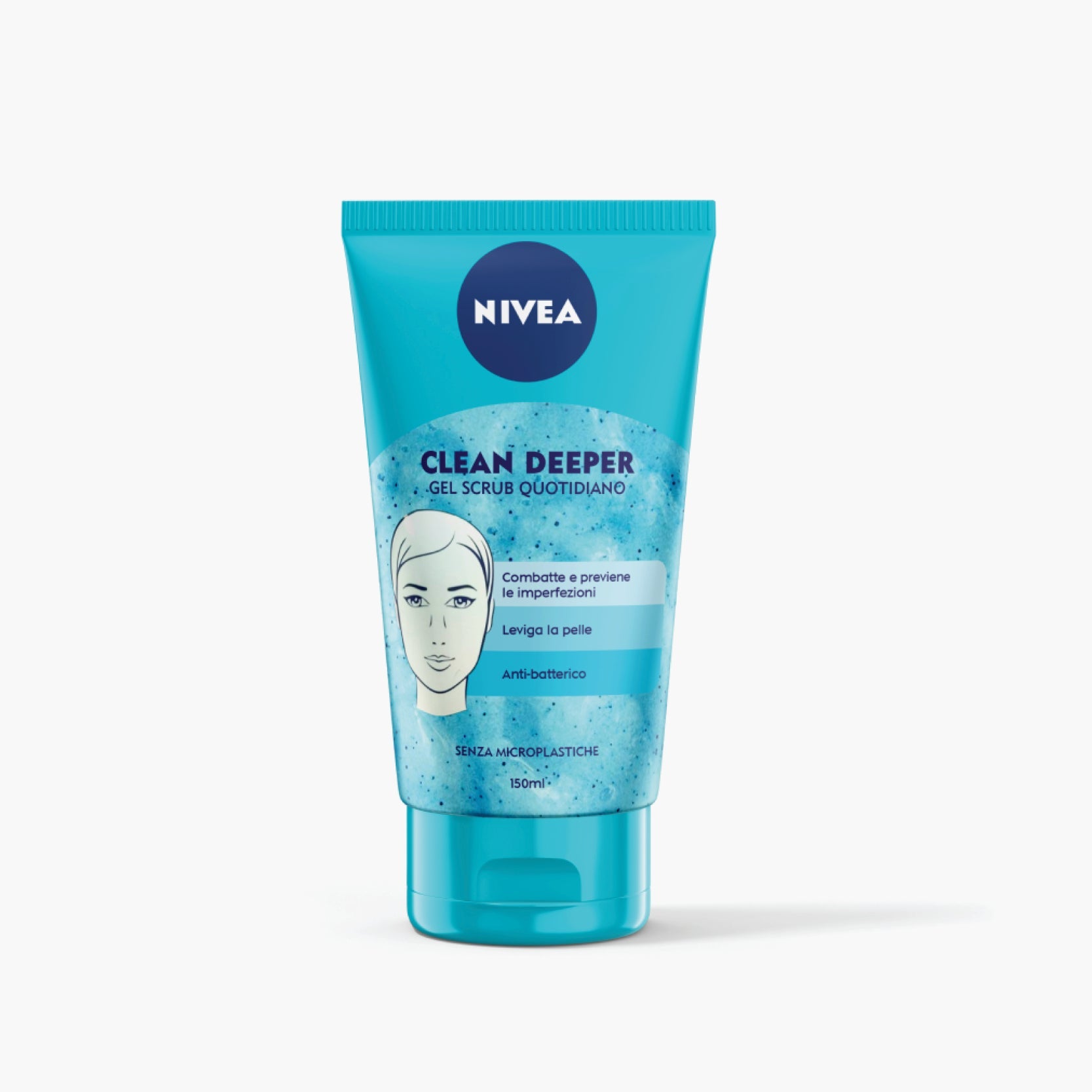 NIVEA Clean Deeper Face Scrub 150ml