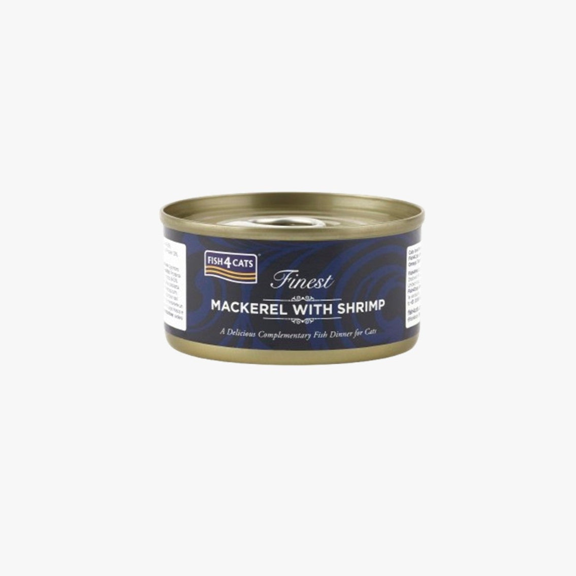 Fish4Cats Finest Mackerel with Shrimp - Pack of 10