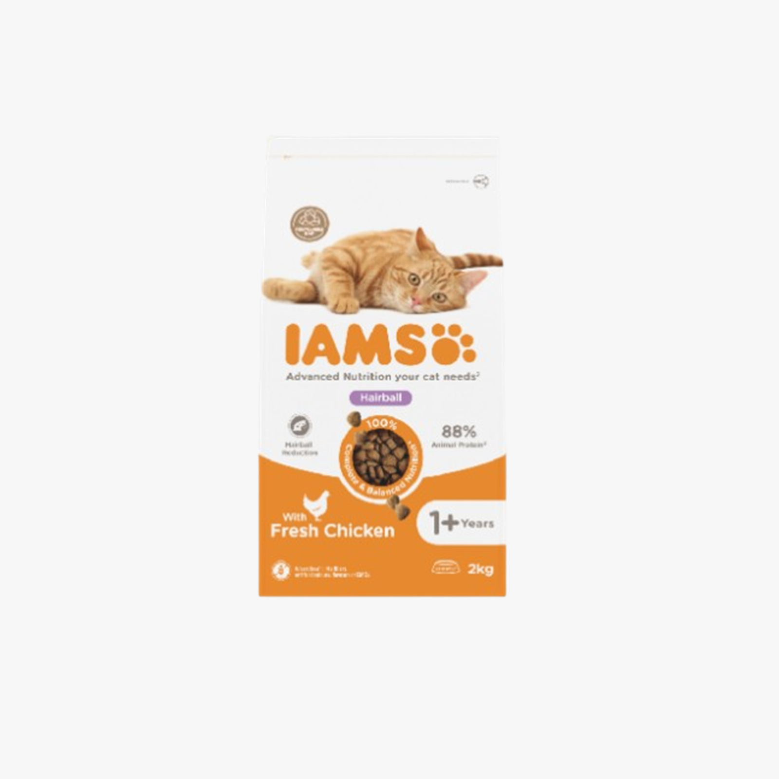 Iams Cat Adult Hairball Chicken
