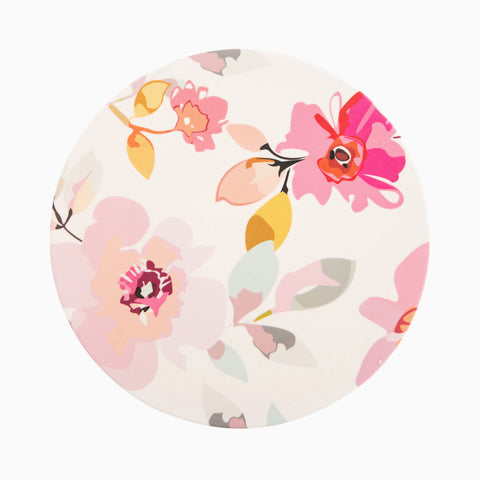 Navigate Gardenia Floral Dinner Plate