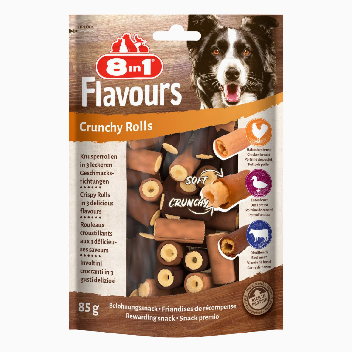 8IN1 Flavours Crunchy Rolls