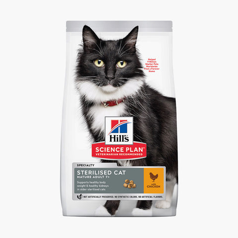 Hill's Science Plan Mature Adult Sterilised Chicken 1.5kg