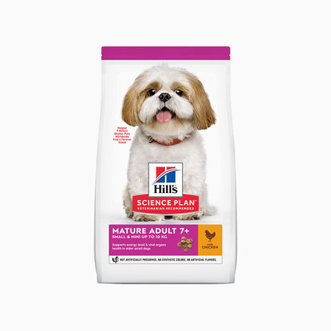 Hill's Science Plan Small & Mini Breed Mature Adult Chicken 1.5kg