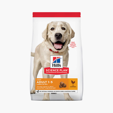 Hill's Science Plan Large Breed Adult Light Chicken 18kg