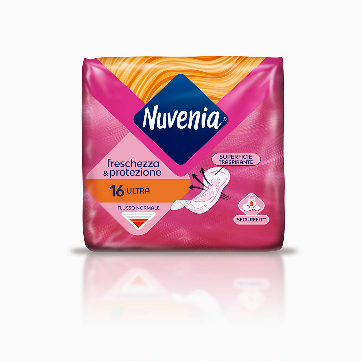Nuvenia Ultra Orng Pad Normal Anatomico 16P