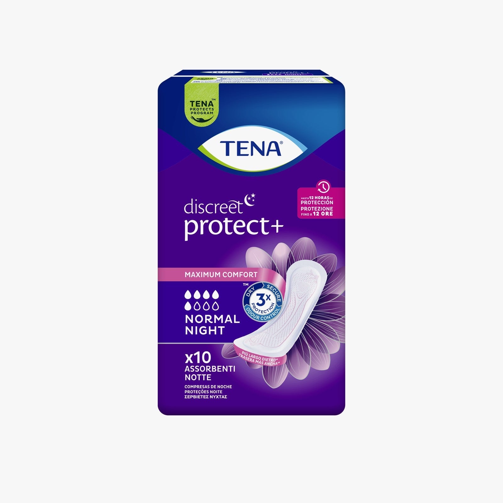 Tena Discreet Normal Night 10P