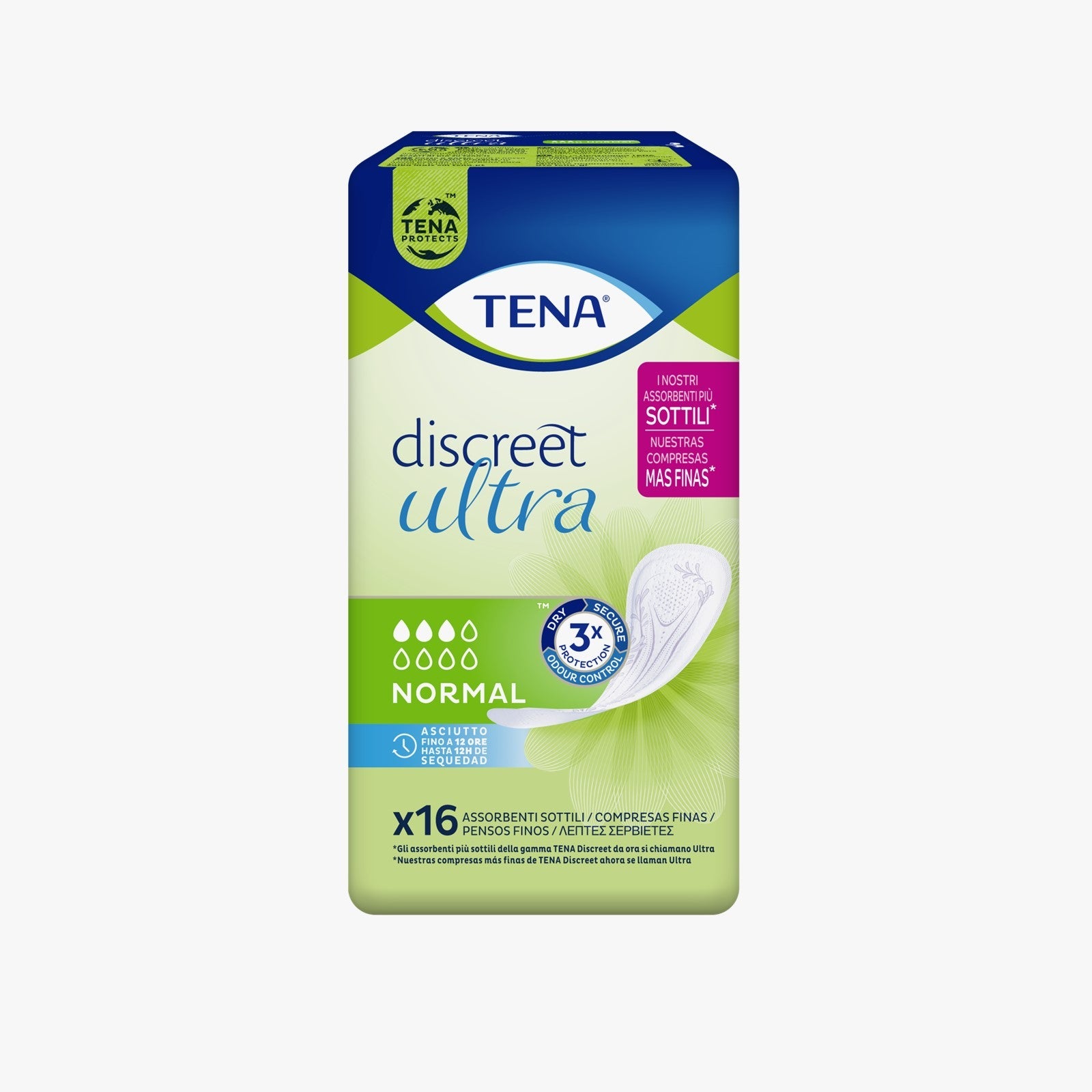 Tena Discreet Ultra Normal 16P