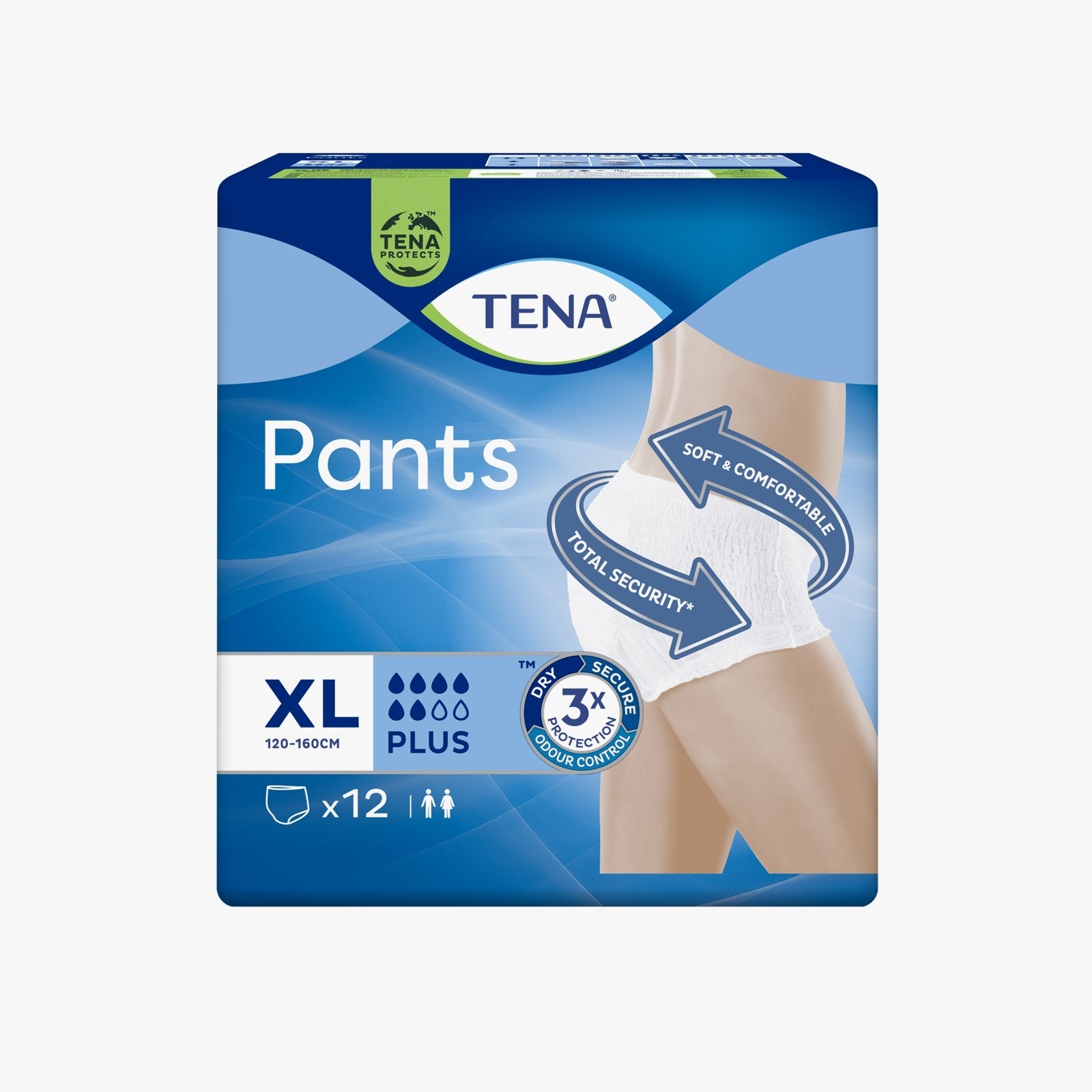 Tena Pants Plus Xl 12P