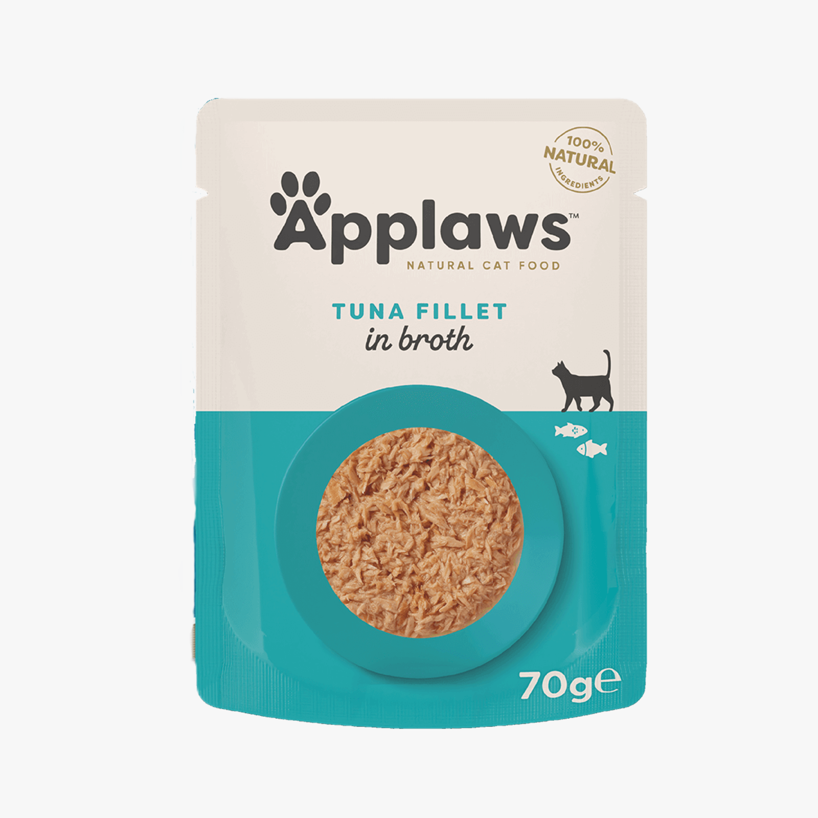 Applaws Cat Pouch Tuna Fillet in Broth - Case by 12