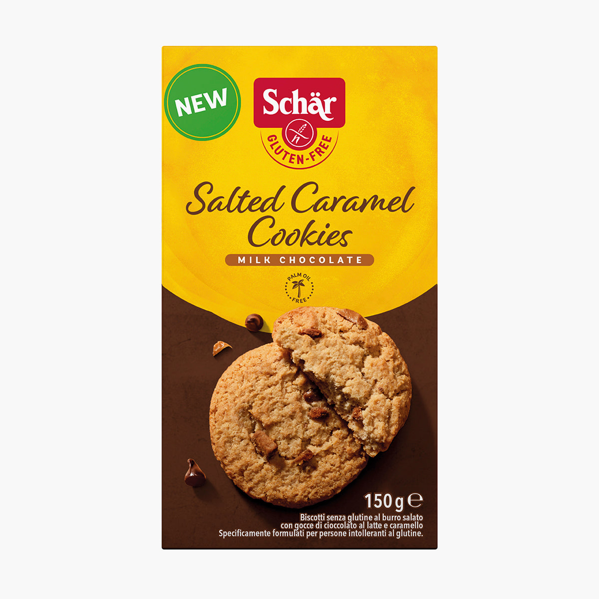 Schär Salted Caramel Cookies 150g