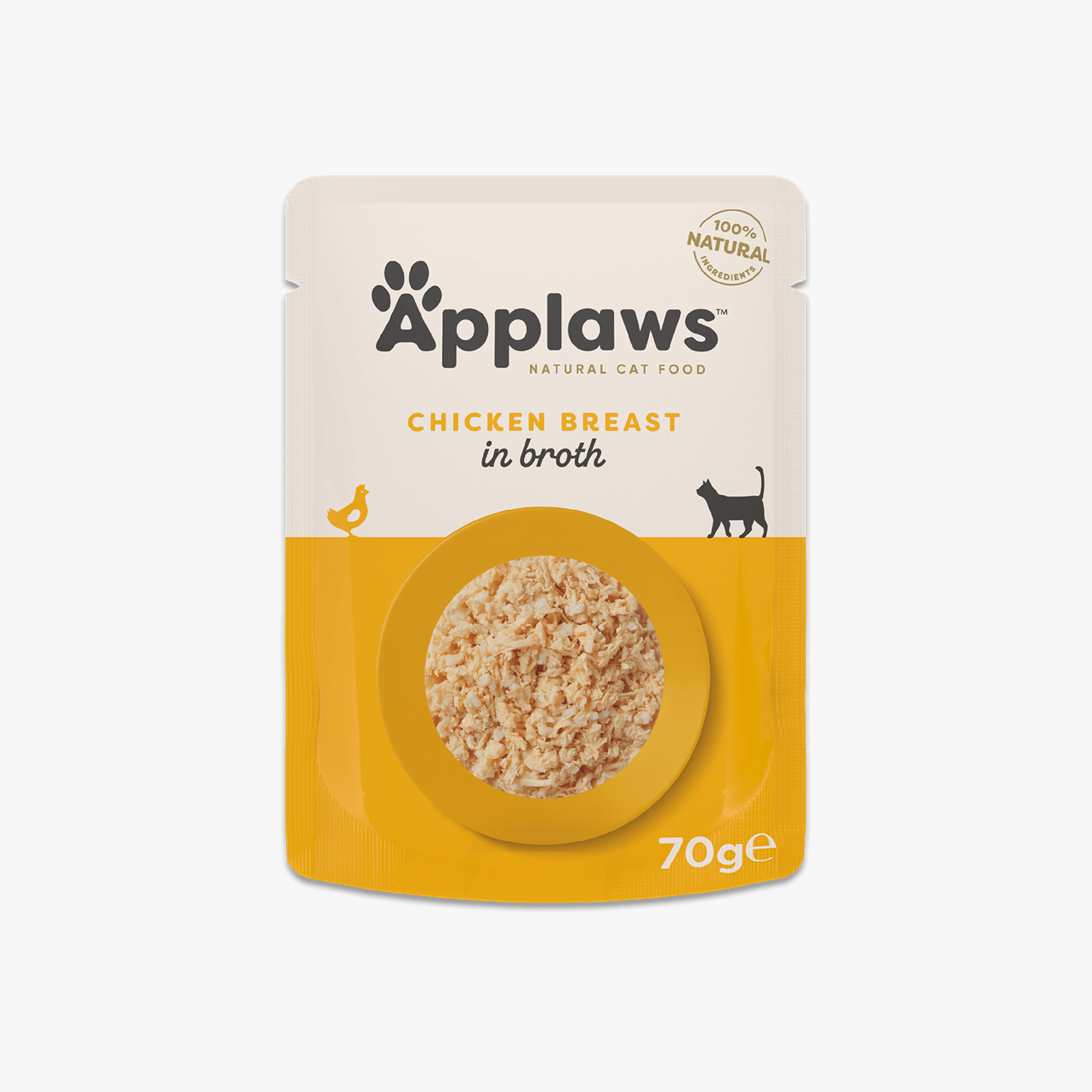 Applaws Cat Pouch Chicken Breast in Broth - Case by 12