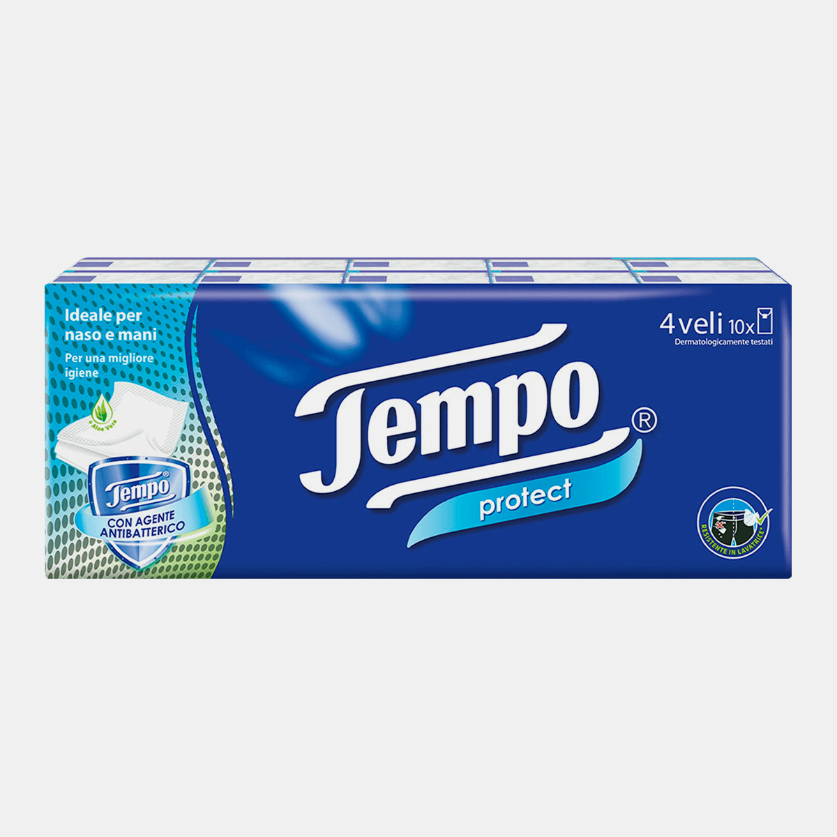 Tempo Hanky Protect Single Pack X10
