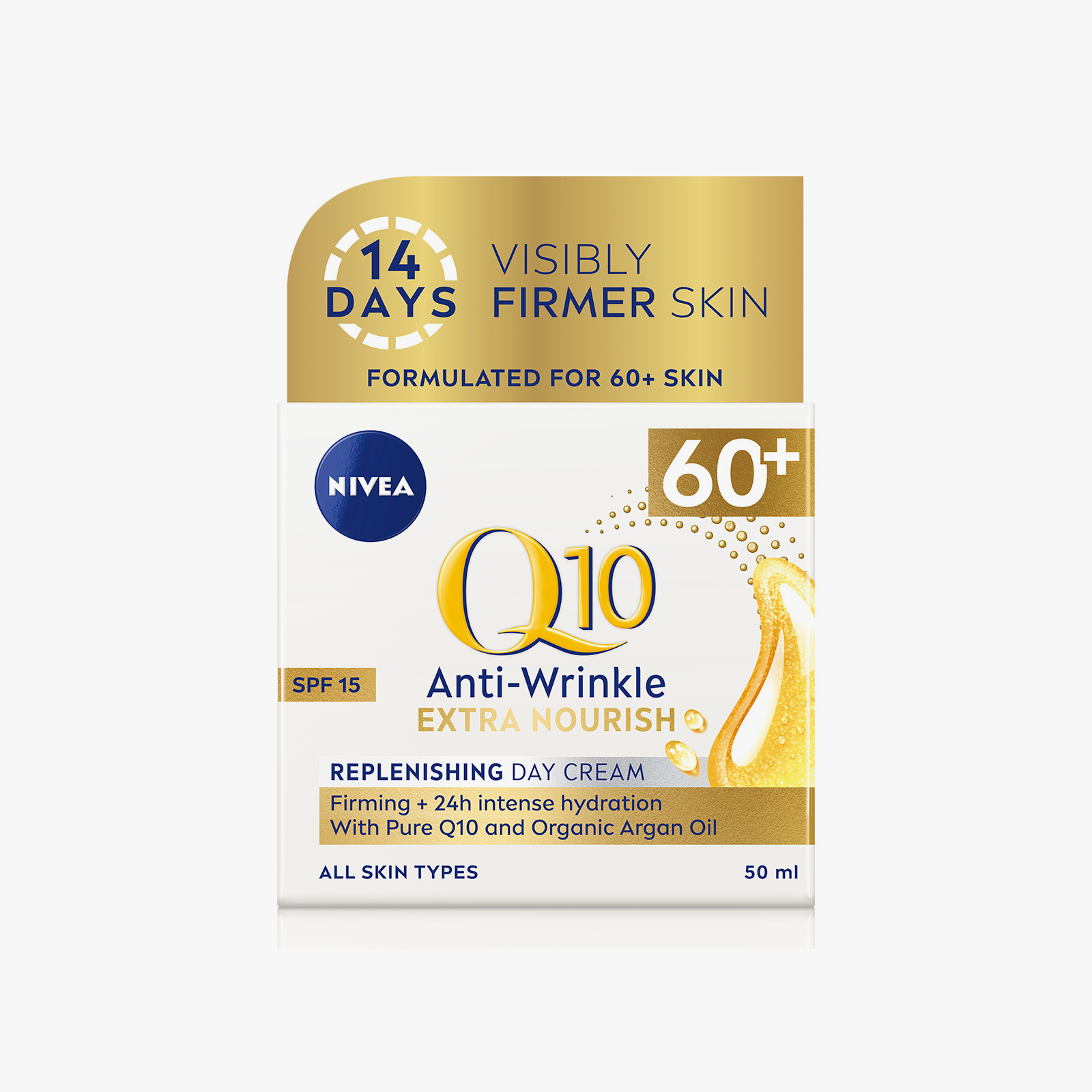 NIVEA Q10 60+ Day Cream 50ml