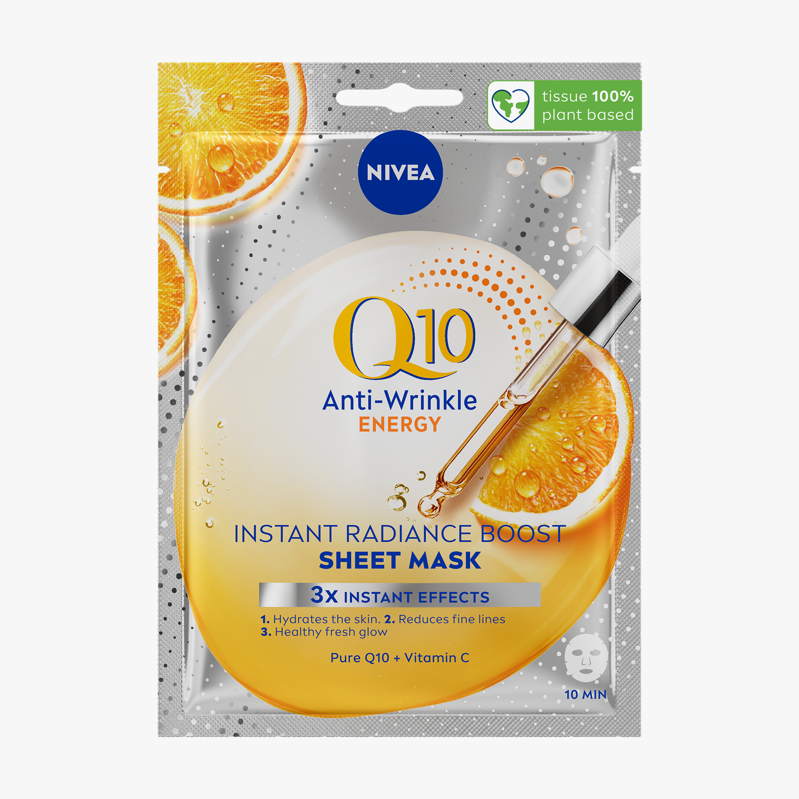 NIVEA Q10 Anti-Wrinkle Energy Sheet Mask 1 pc