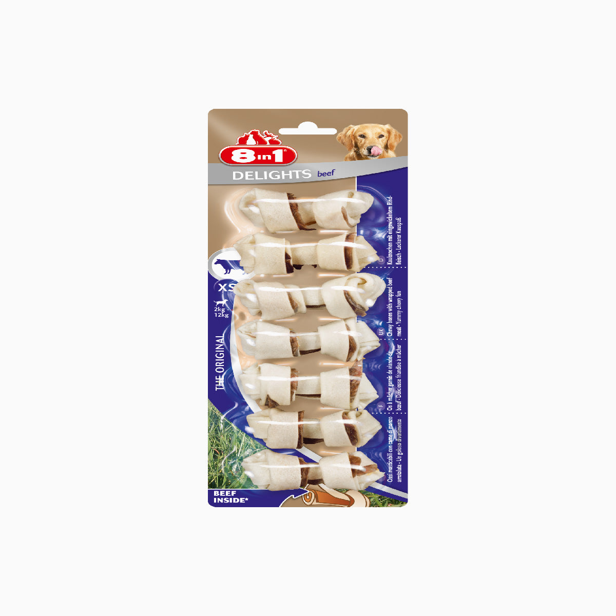 8IN1 Delights Beef Extra Small