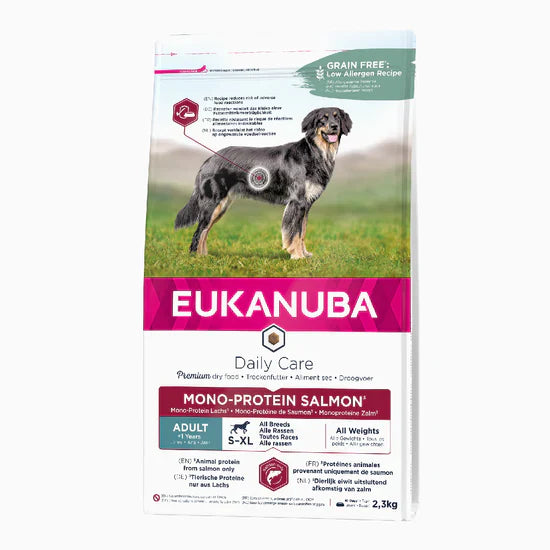 Eukanuba Dog Daily Care Adult All Breed Mono Protein Salmon