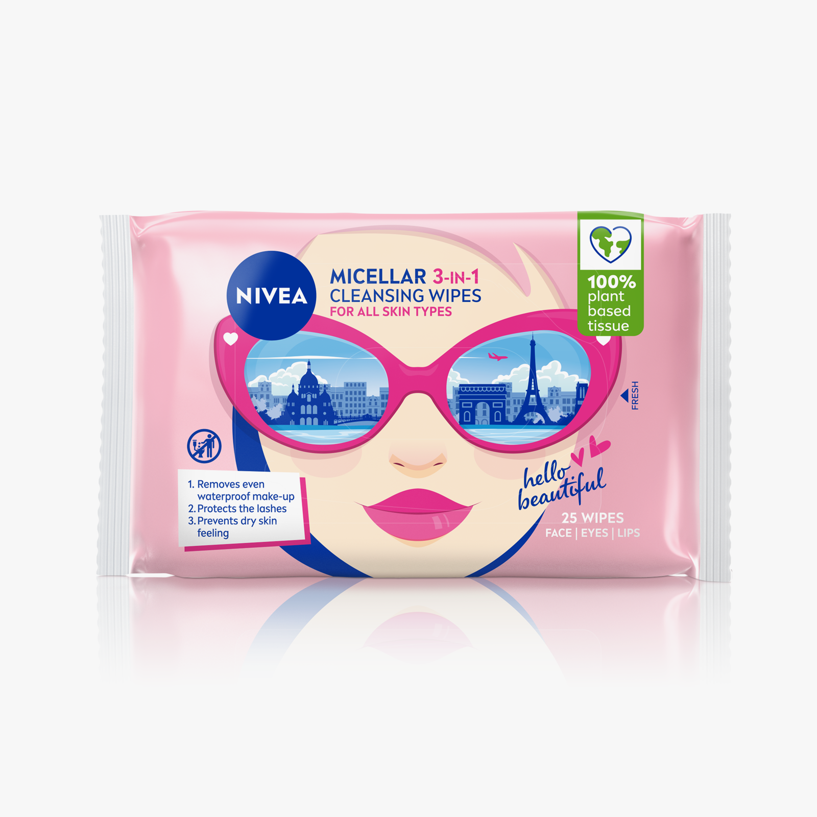 NIVEA Micellar Cleansing Wipes 25pcs