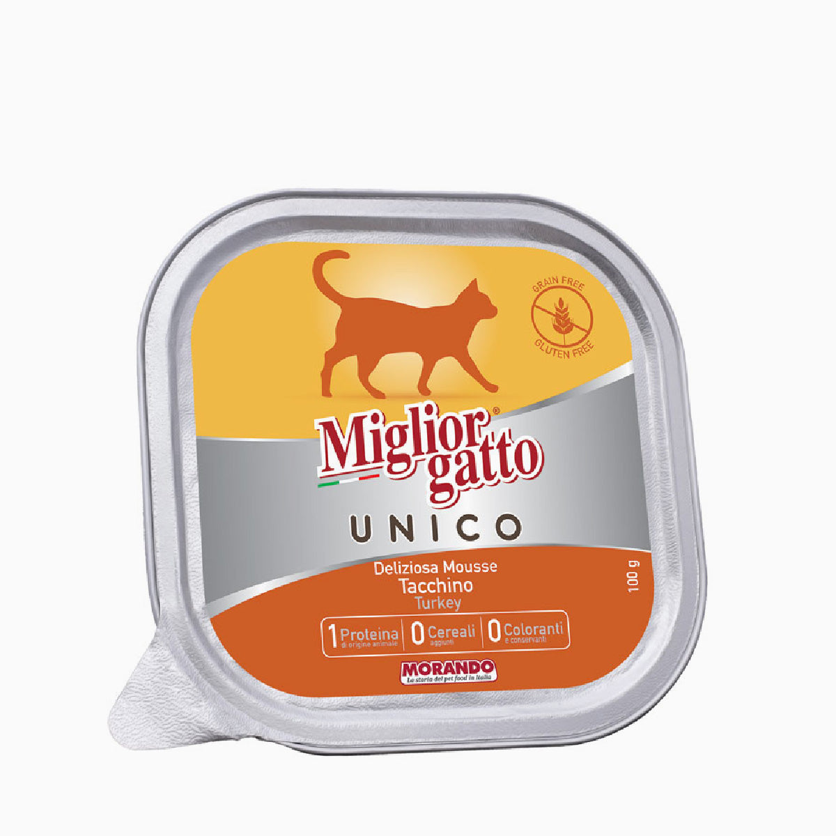 Miglior Gatto Unico Tray Tacchino 85g