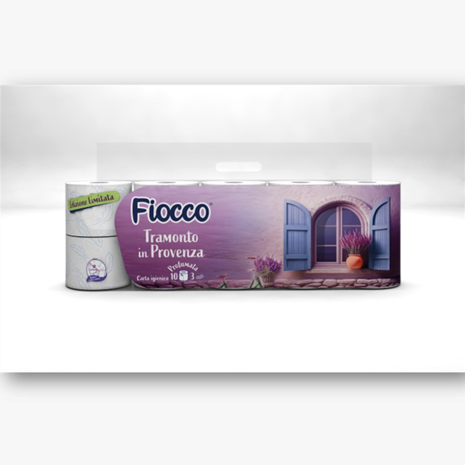 Fiocco T/Paper Lavender Scented x10 Roll 3 PLY