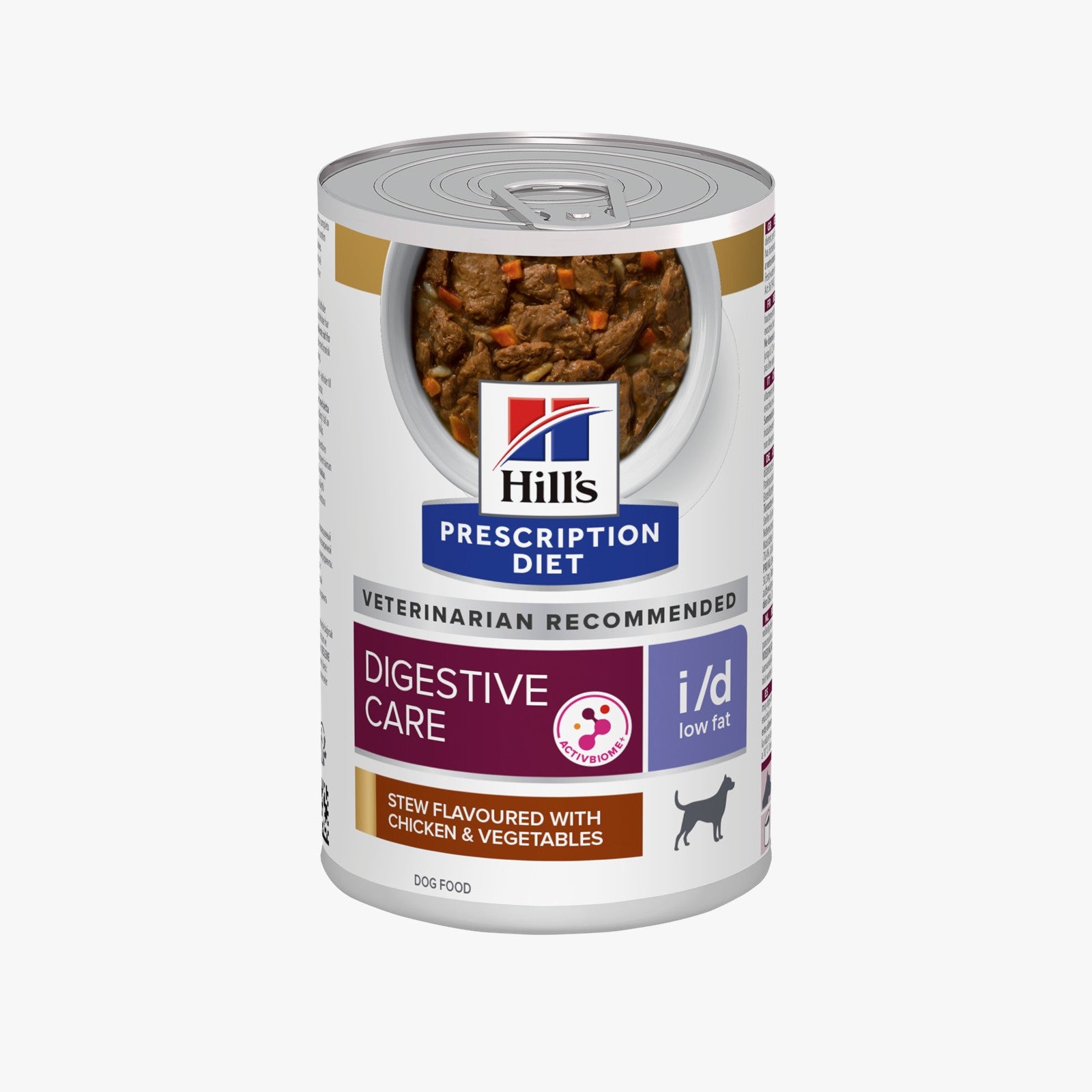 Hill's Prescription Diet i/d Chicken & Vegtables Stew Low Fat Wet Dog Food 354G