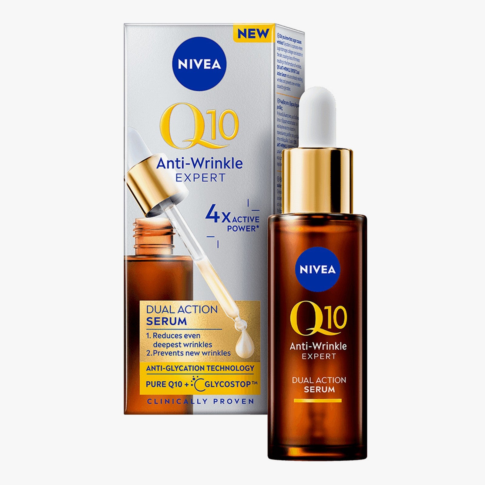 NIVEA Q10 Anti Wrinkle Expert Dual Action Serum 30ml