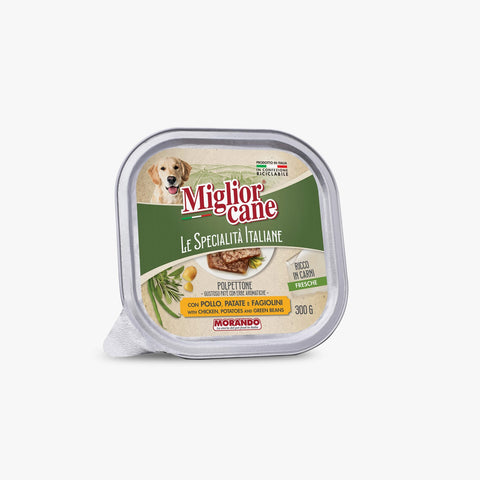 Miglior Cane Specialita Italiane Tray Chicken 300g x18
