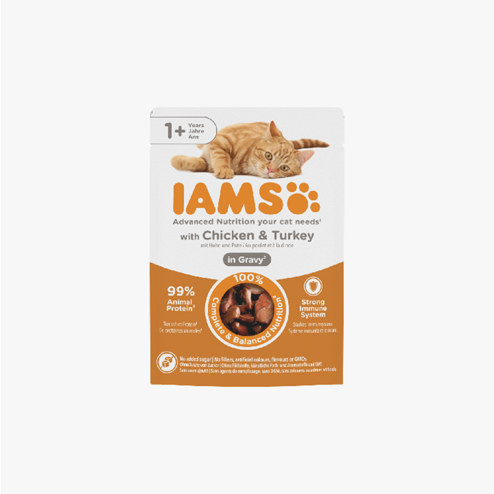 Iams Delights with Chicken & Turkey - Case by 24