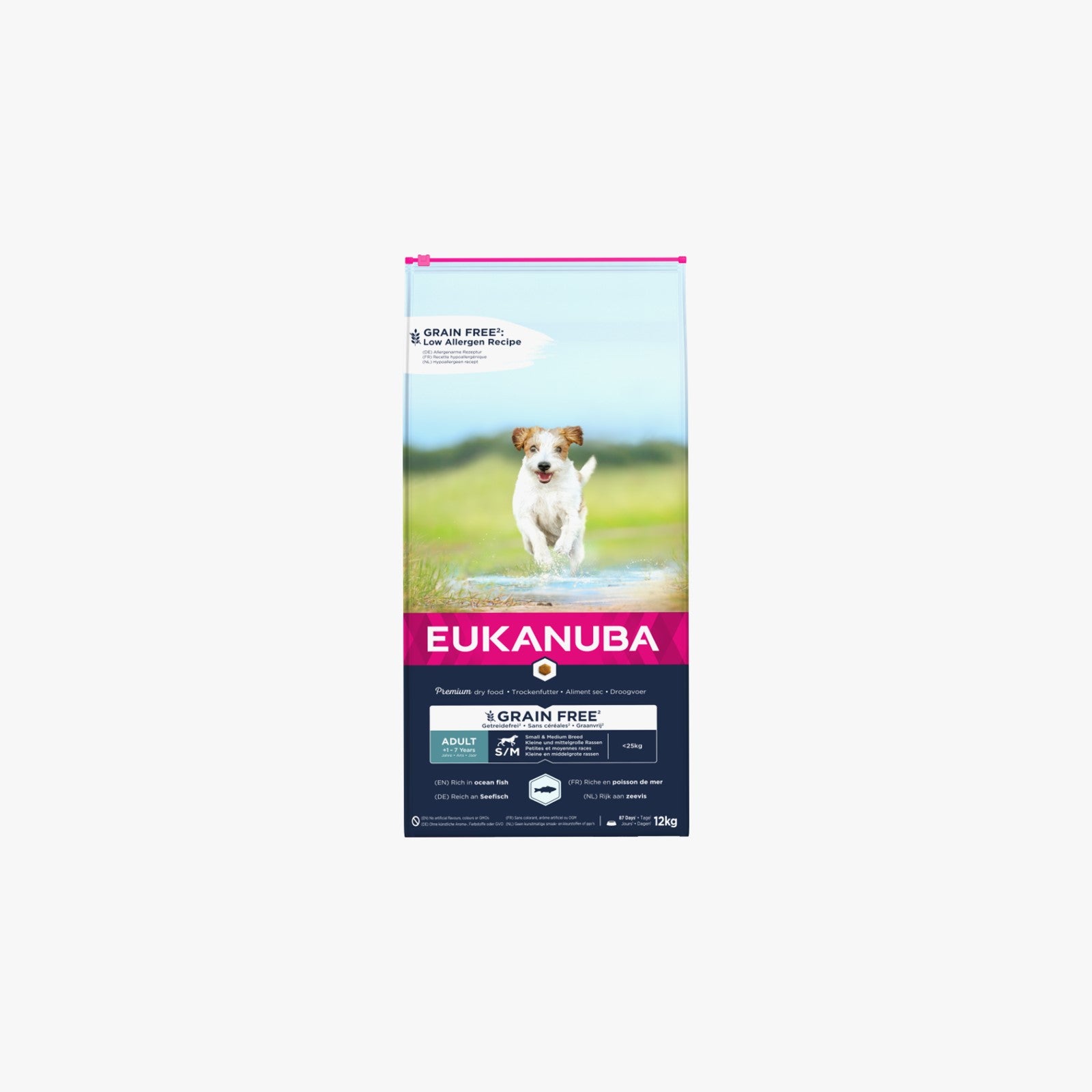 Eukanuba Dog Adult Small & Medium Breed Grain Free Ocean Fish