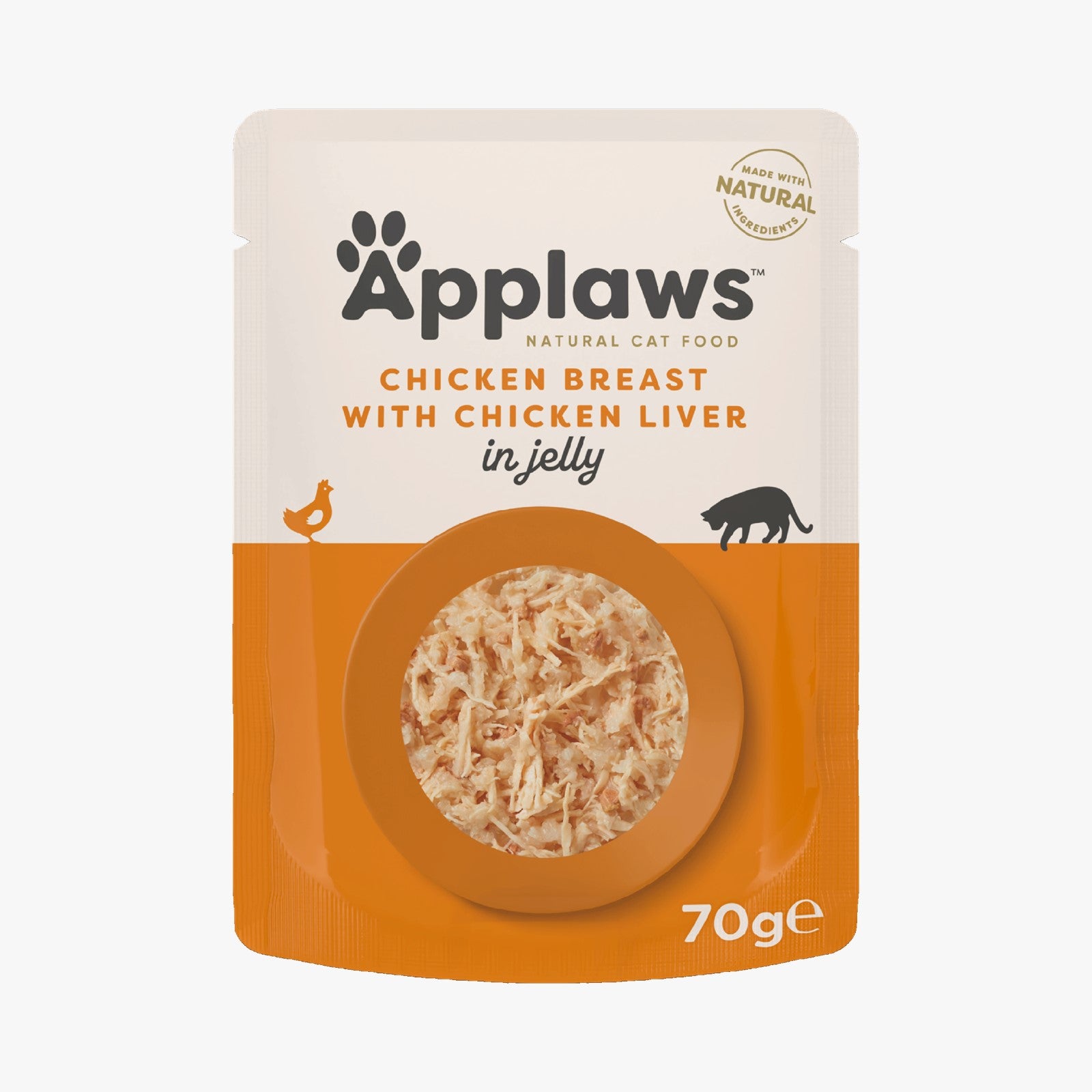 Applaws Cat Pouch Chicken with Liver in Jelly - Case by 16