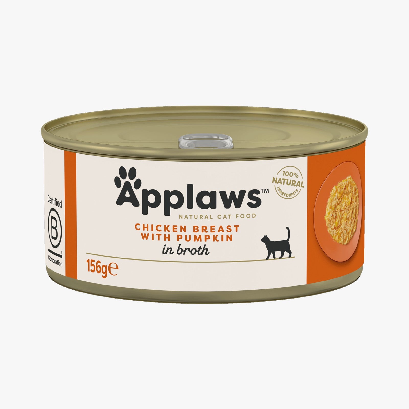 Applaws Cat Tin Chicken with Pumpkin in Broth - Case by 24