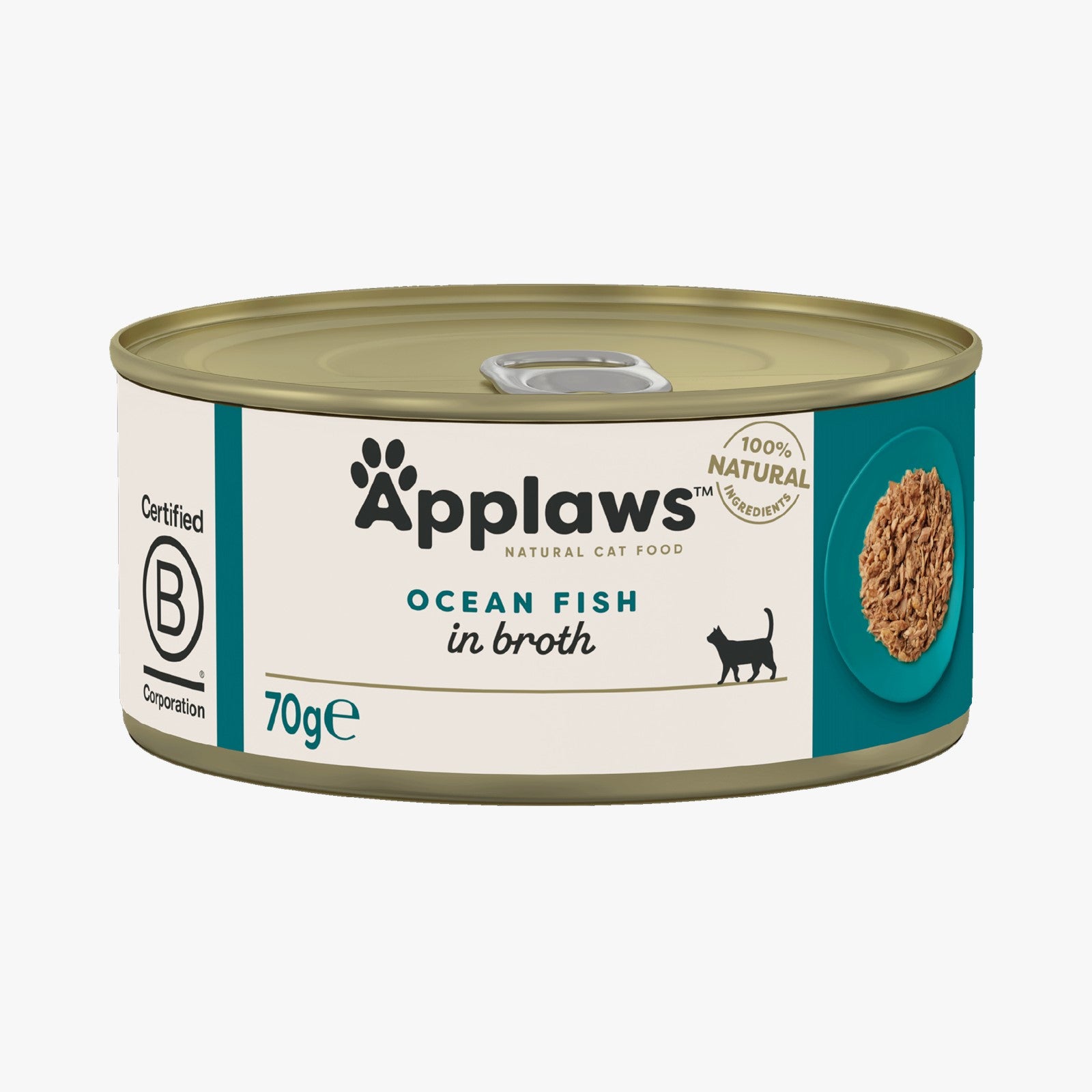 Applaws Cat Tin Ocean Fish in Broth - Case by 24