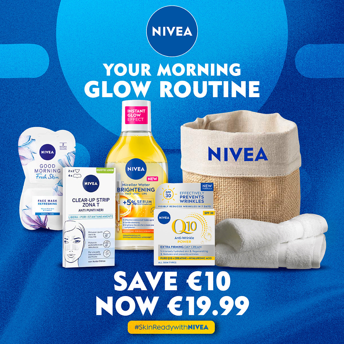 NIVEA MORNING GLOW BUNDLE - SAVE €10