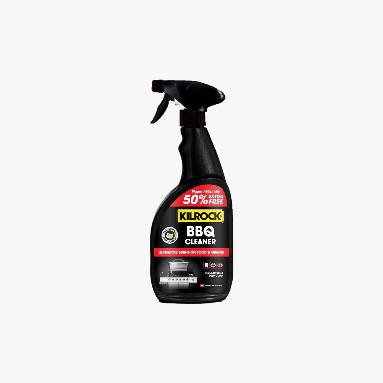 Kilrock BBQ Cleaner 50% Extra Free (500ML + 250ML)