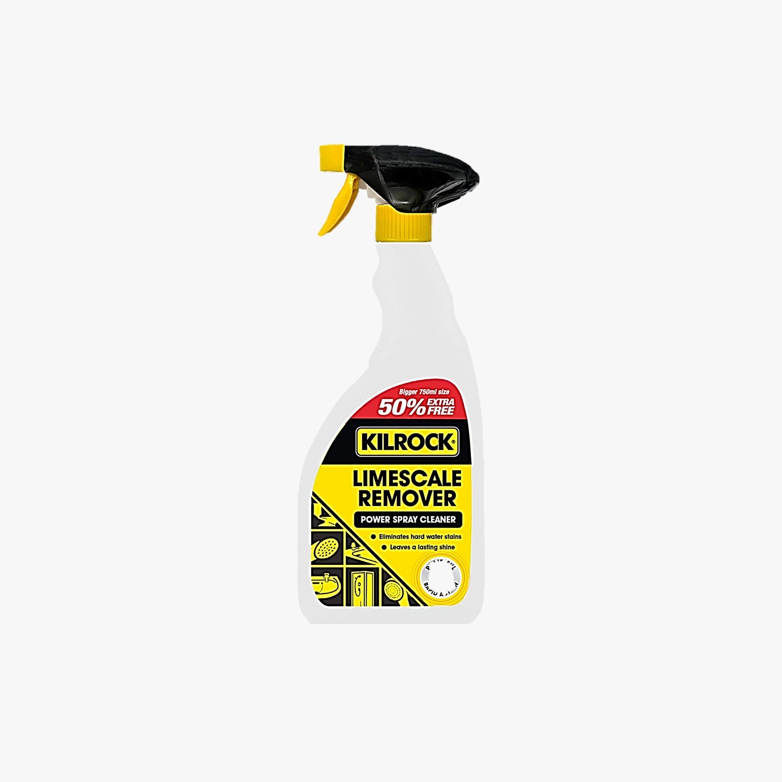 Kilrock Limescale Remover 50% Extra Free (500ML + 250ML)