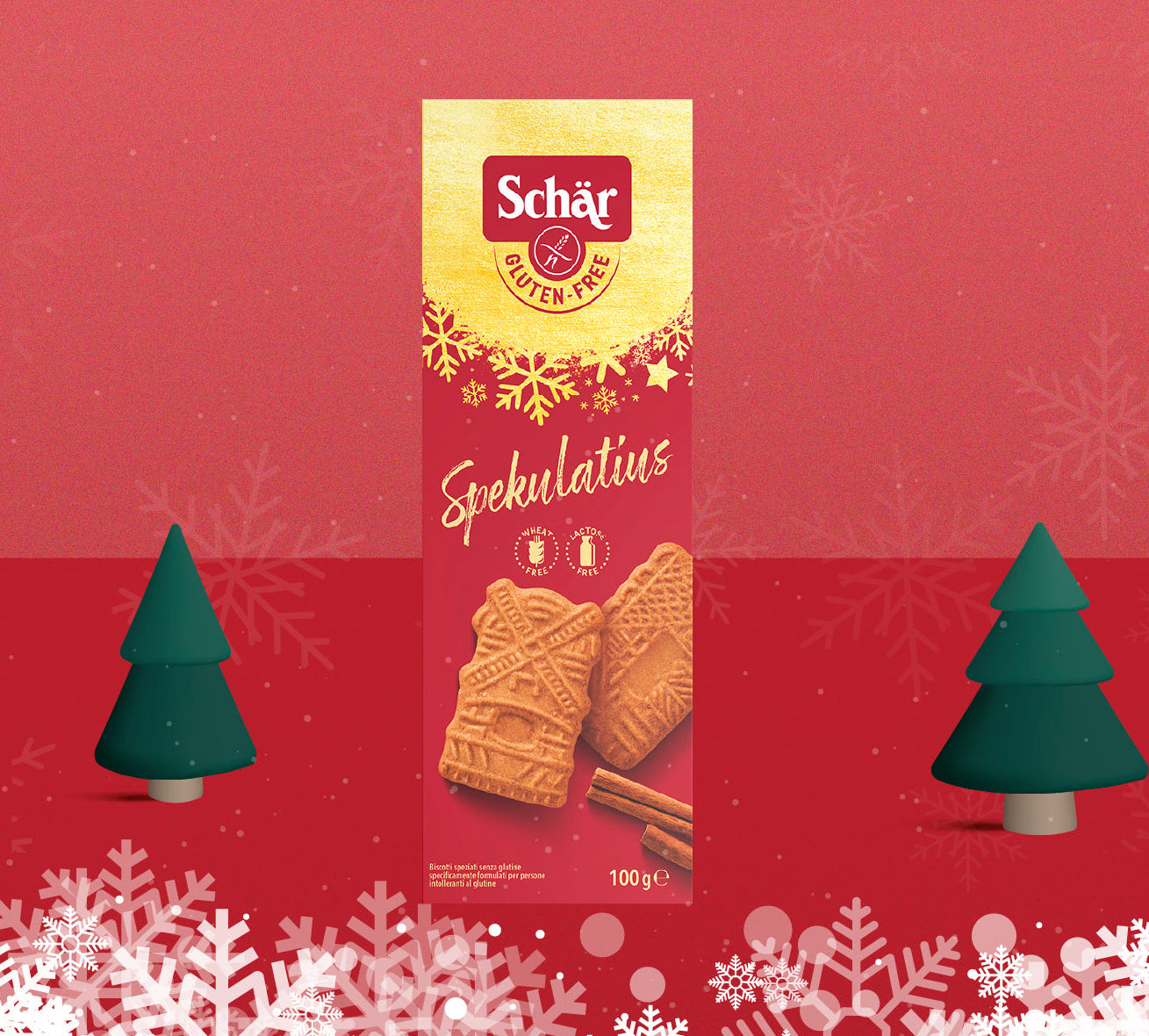 Schär Spekulatius Biscuits Christmas 100G