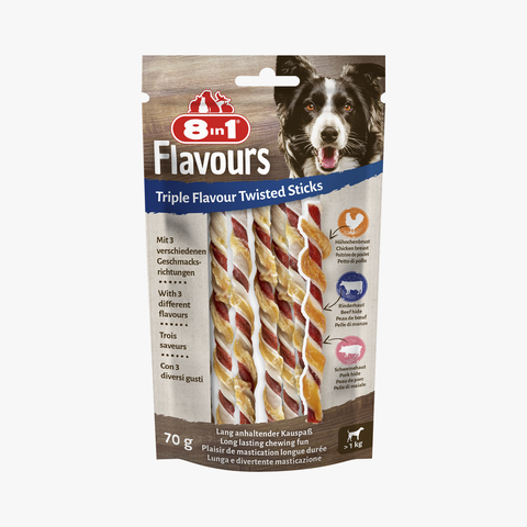 8IN1 Triple Flavour Sticks (Case X6)