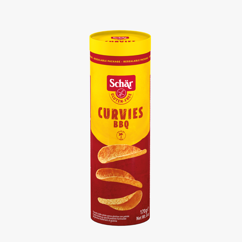 Schär Curvies BBQ 170g (Case X10)