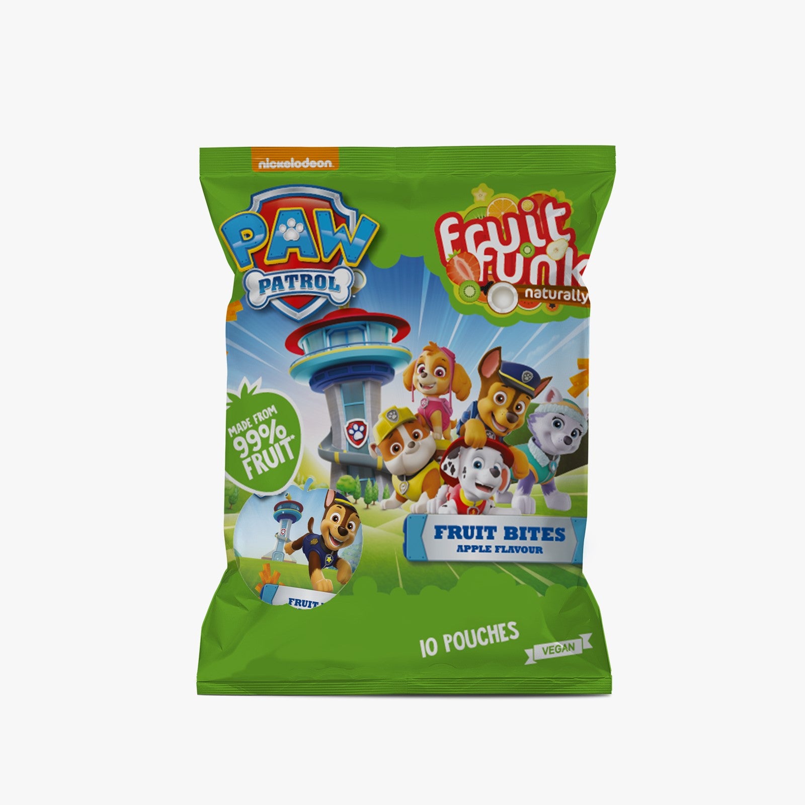 Fruit Funk - Paw Patrol Multibag Apple 10 Bags - 10G Each