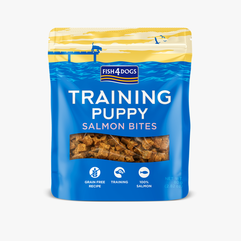 Fish4Dogs Training Puppy Salmon Bites X8