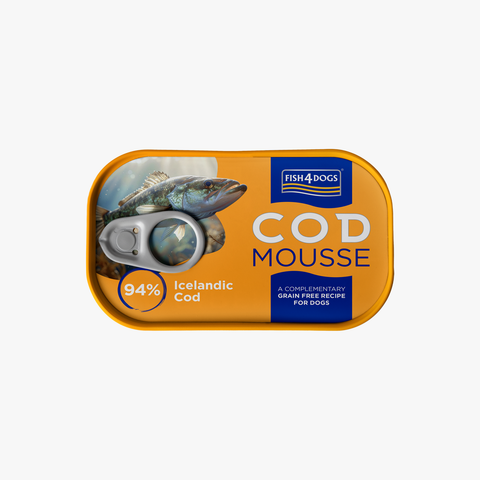 Fish4Dogs Finest Cod Mousse 90g X17