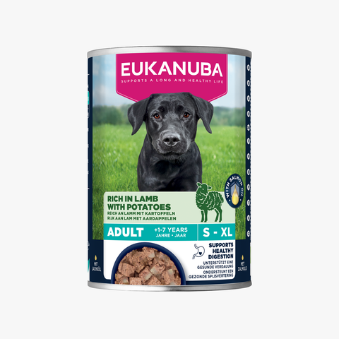 Eukanuba Dog Adult Lamb & Potatoes 400g Tin (Case X6)