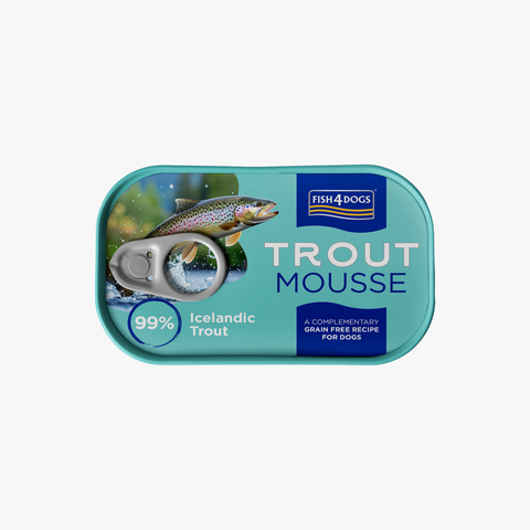 Fish4Dogs Finest Trout Mousse 90g X17