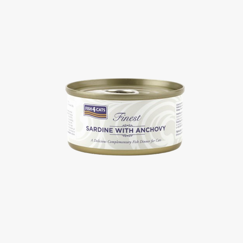 Fish4Cats Finest Sardine with Mussel 70g X10