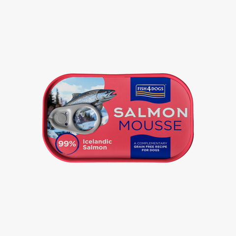Fish4Dogs Finest Salmon Mousse 90g X17