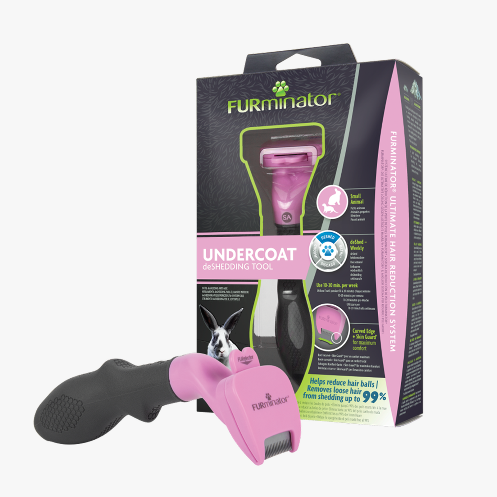 Furminator Small Animal Deshedding Tool