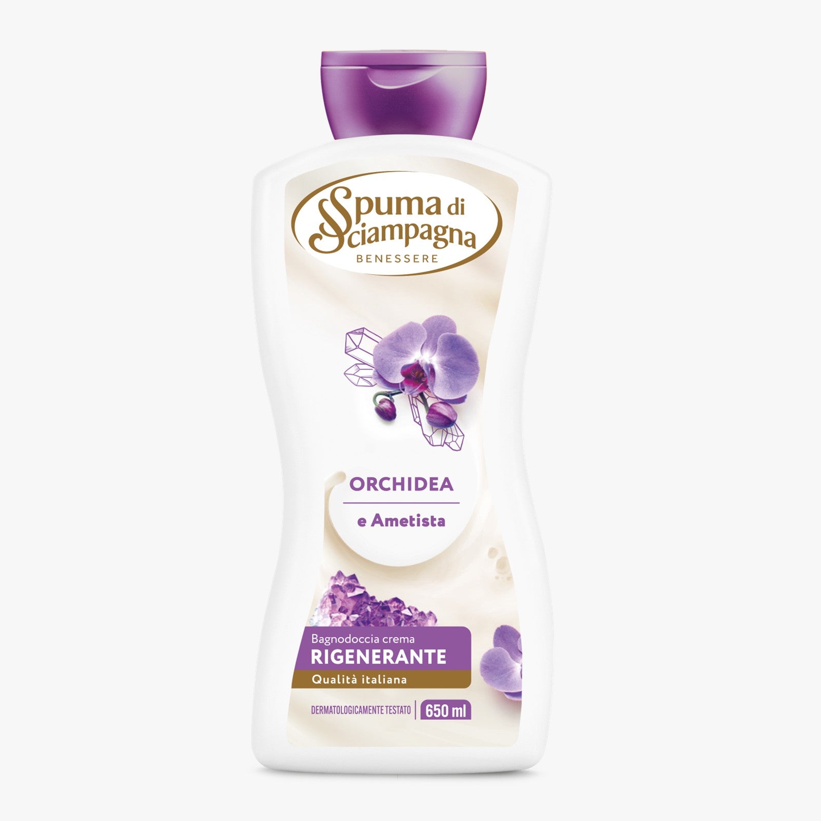 Spuma Di Sciampagna Bath Foam Amethyst & Orchid 650ML