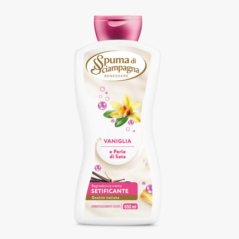 Spuma Di Sciampagna Bath Foam Silk & Vanilla Pearls 650ML