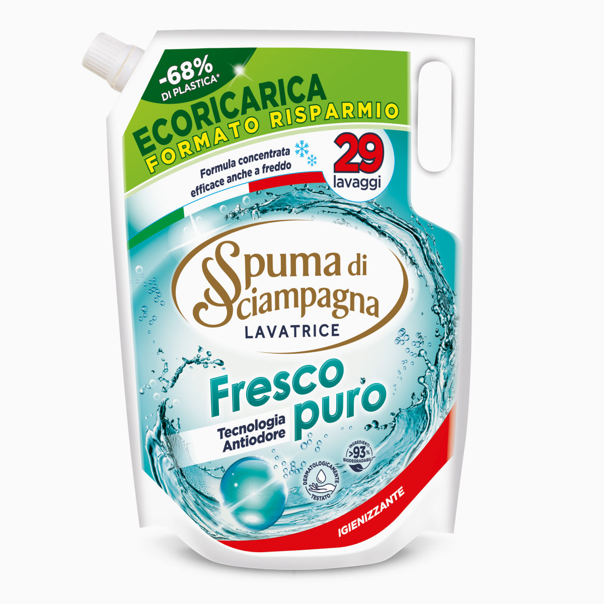 Spuma Di Sciampagna Laundry Detergent Fresco 29 Wash 1.305L
