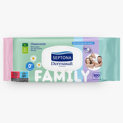 Septona Family Wet Wipes 100pcs
