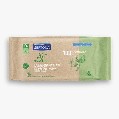 Septona Eco Life Baby Wipes 60pcs